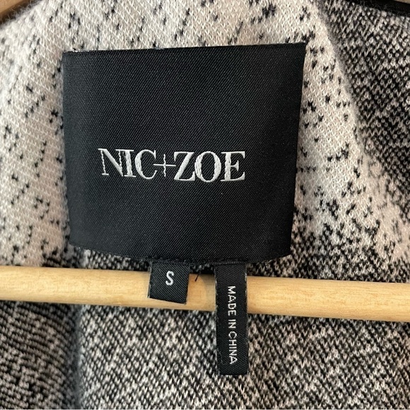 Nic+Zoe Open Longline Cardigan Womens S Colourful Green Blue Half Sleeve - Picture 9 of 11